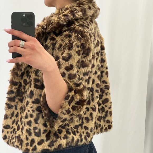 Y2K leopard print coat - Picture 2 of 4